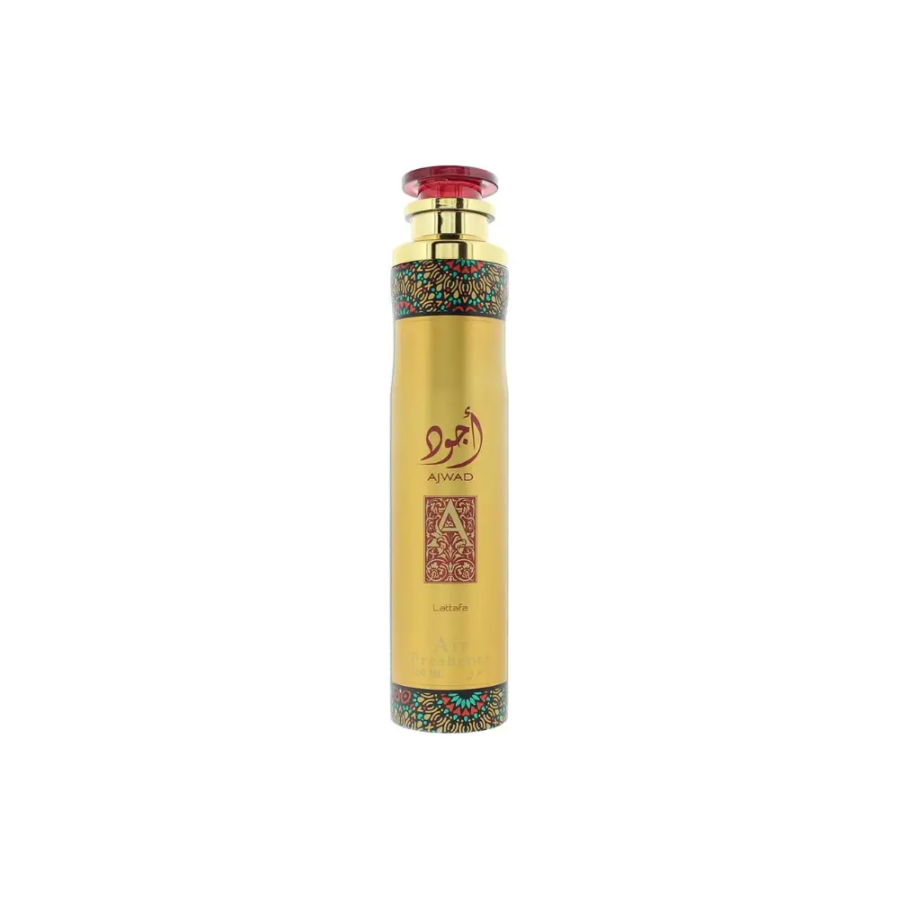 Ajwad  Eau de Parfum - Golden Bottle with Red Cap - Elegant Fragrance for Men and Women