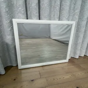 Ebern Designs Molly Tempered Glass Metal Beveled Framed Wall Mounted Vanity Rectangular Mirror