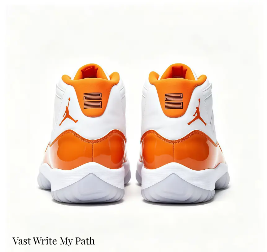 Full Box High Top Dual Fabric Sneakers White Stitch Mesh Gloss Orange Patent Leather White Cushion Ice Blue Clear Anti-Slip Sole Daily Street Footwear