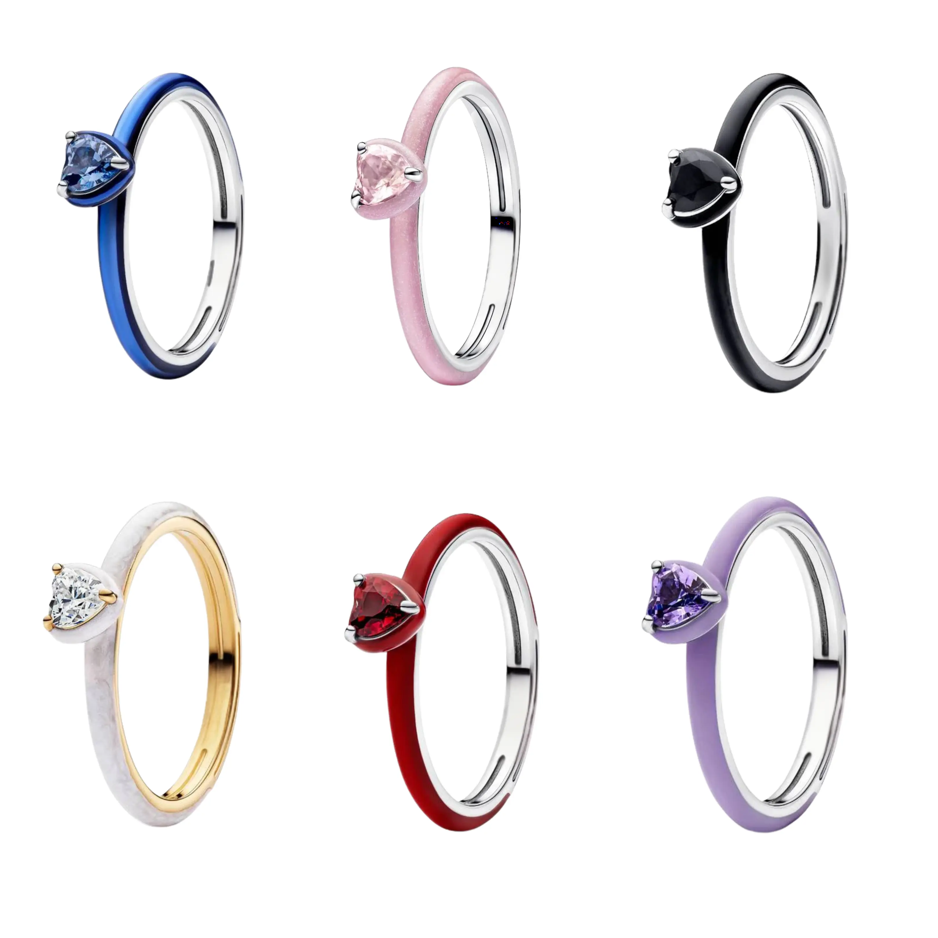 925 Sterling Silver Chakra Rings