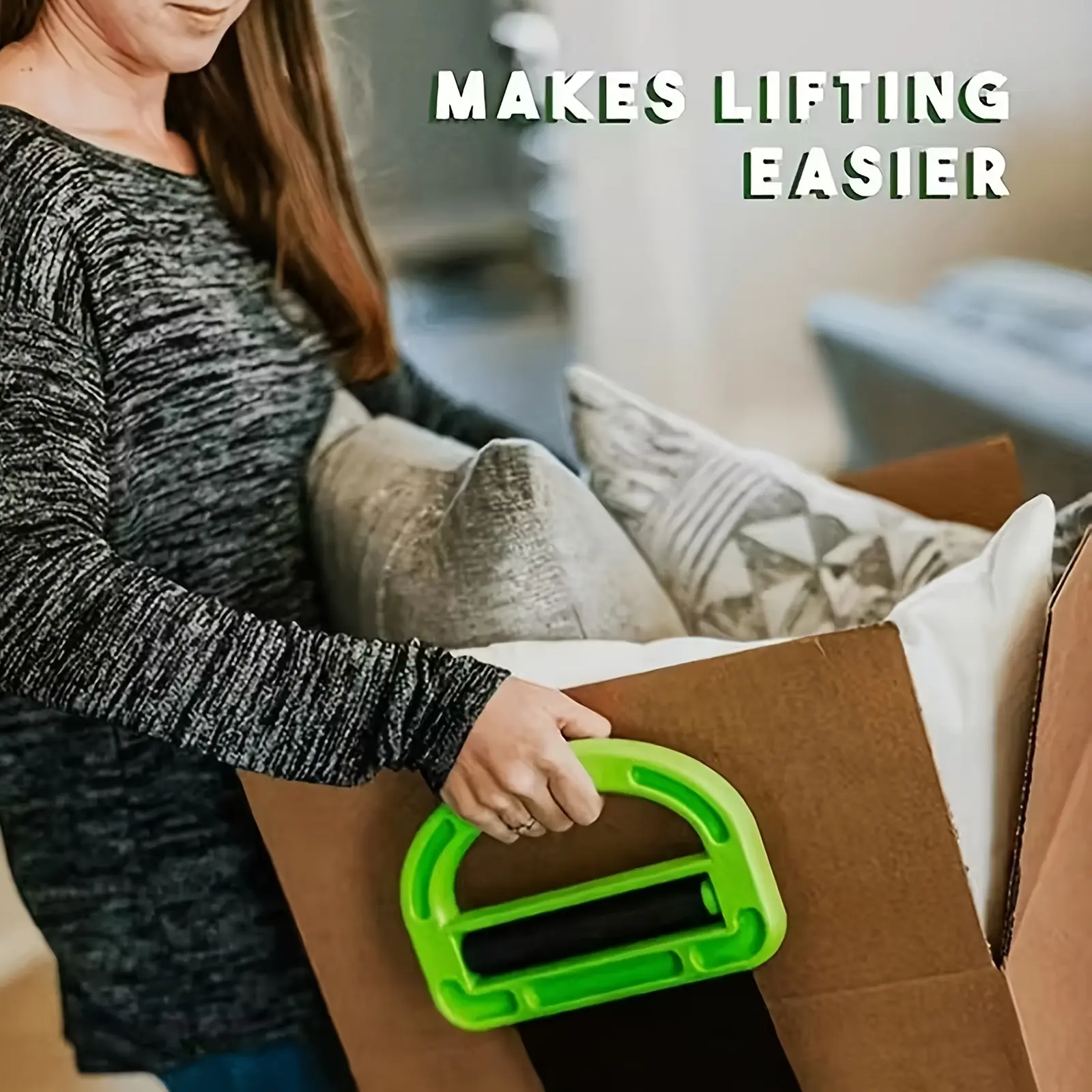 600LB Heavy-Duty Adjustable Rope Ratcheting Moving Straps for Furniture & Mattress - Ergonomic Lift System, 2-Person Safe Tool, Less Strain Support, DIY Move Easy for Relocations, Back Protection, Rope Ratcheting Straps, Lift With Less Strain