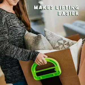600LB Heavy-Duty Adjustable Moving Straps for Furniture & Mattress - Ergonomic Lift System for DIY & Relocations - Save Your Back, Easy Apartment Move, 2-Person Safe Lift, Furniture Mover Tool