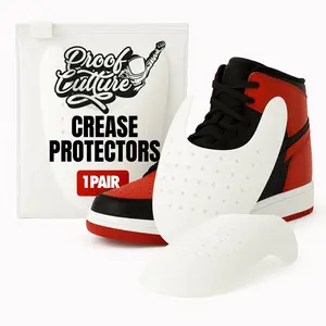 Proof Culture Sneaker Crease Protectors Durable Comfort Fit Invisible Protection Easy Use Customizable Size Breathable Washable Footwear