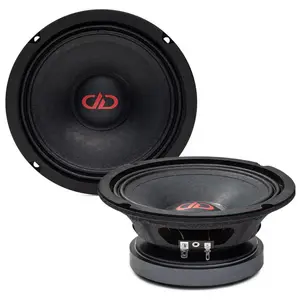 DD Audio Pair of 6.5 Inch 300 Watts 2-Ohm Mid-Range Speakers VO-M6.5b-S2