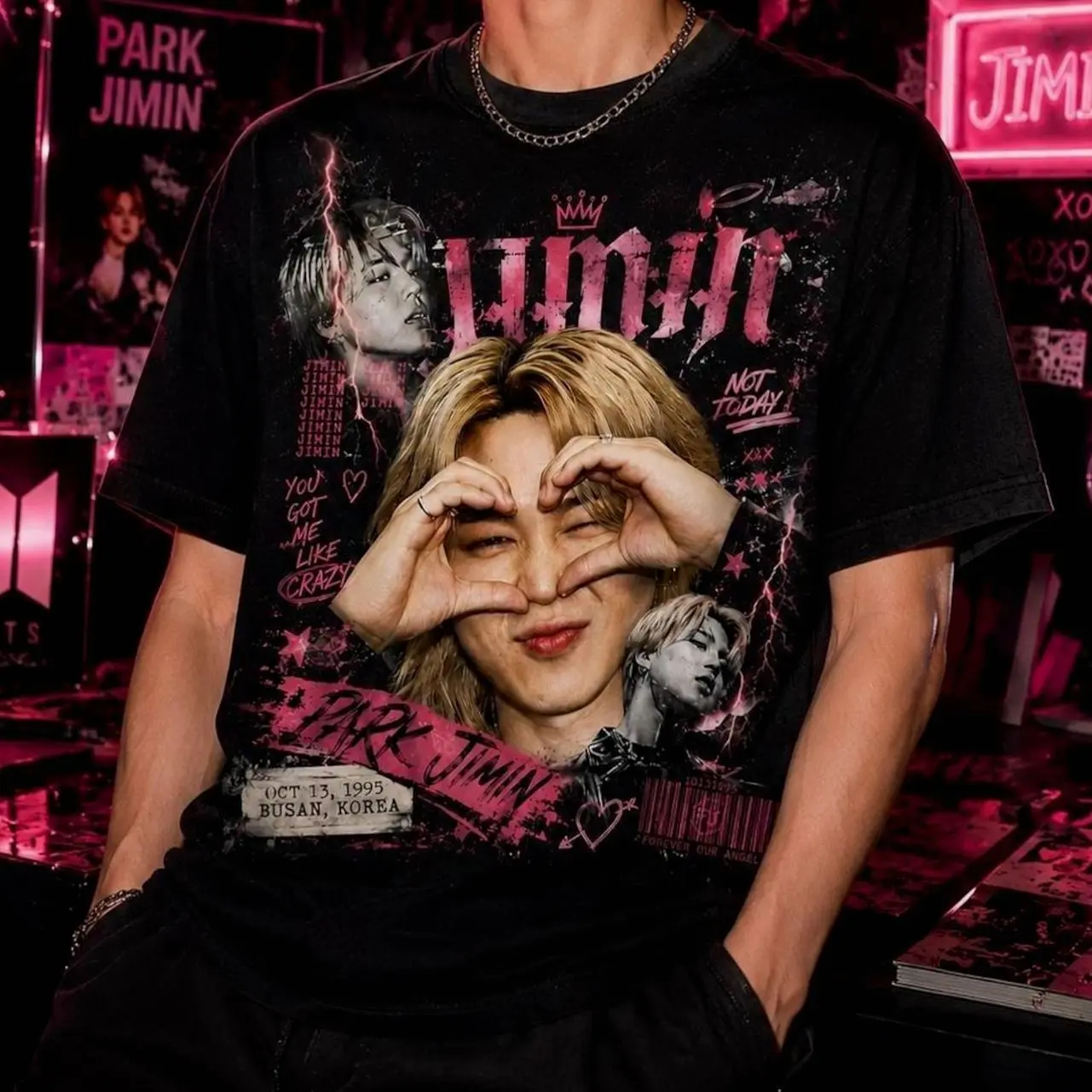 Korean Pop Aesthetic Streetwear,Korean Pop Aesthetic Streetwear Jimin shirt,fan apparel,Gift for Music Lovers,tour shirt,music fan gift, OSU