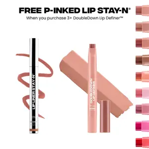 sacheu DoubleDown Lip Definer - 2-in-1 Lip Liner & Balm, Long-Lasting K-Beauty Lipstick with Satin Finish, Avocado Oil & Vitamin E