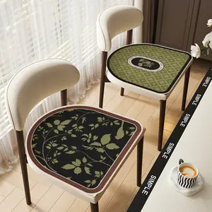 French-style chair cushion silicone dornier all-season vintage dining chair pad with a high-end feel and anti-slip seat cushion