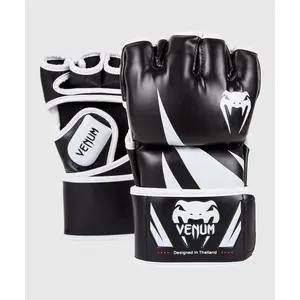 Venum Challenger MMA Gloves - Black, Designed for MMA, Quality and Comfortable Fit