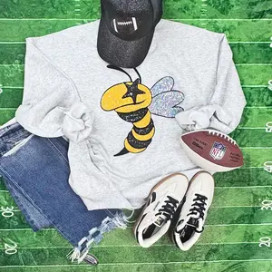 Yellow Jackets Starry Eyes Sequins Patch