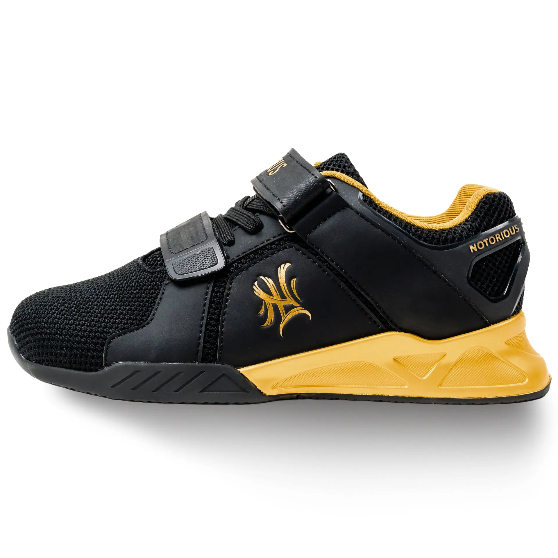 Ronin Lifters - Wide Toe Box Squat Shoe, Heeled Weightlifting Shoe with Novus Griptech