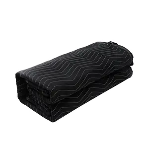 VEVOR Sound Dampening Blanket, 96" x 80", Extra Large Studio Grommeted Soundproof Blanket with Grommets, Light Blocker for Door Acoustic Noise Blocking Blanket Studio Sound Absorption Sheet, Black