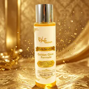 Dry Skin Renewing Facial Cleanser for Adults - Nourishing Hydrating Golden Glow Body Care Serum Oil, Sensitive Blend with Repair, Moisture-Boosting, Smoothing Benefits, Moisturizer