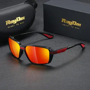 ReyDix unisex polarized square outdoor sports riding driving fishing sunglasses UV400