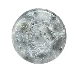 12th Light Body Shield Morphogenetic Chakra White infused with STARGATE Sands, High Frequency Crystals, Grounding Crystals & Organic Metals for EMF Protection, light body activation & energy 12th Dimensional Grid