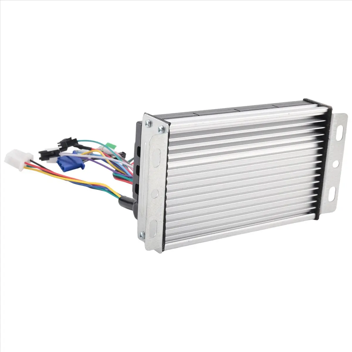 100% Brand New Plastic Intelligent Motor Speed Controller - 48V-60V-72V, 50A Motor Drive, 1500W Sine Wave Smooth Split, 17.8x9x4.9cm, Durable Motorcycle Handlebars & Grips Accessory for Electric Bikes (1 Controller)
