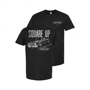 🚗"Vintage Graphic Tee Squared Up Chevy Silverado Men’s Cotton T-Shirt – Classic Old School Chevy Truck Shirt, Casual Crewneck Short Sleeve Streetwear Tee, Perfect with Jeans or Shorts, Gift for Him, Trendy Menswear Top for Car Enthusiasts & Truck Lovers"