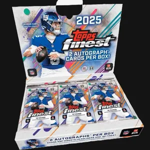 (Break 136) (1) Topps finest Hobby box-6 packs ten cards per pack!!