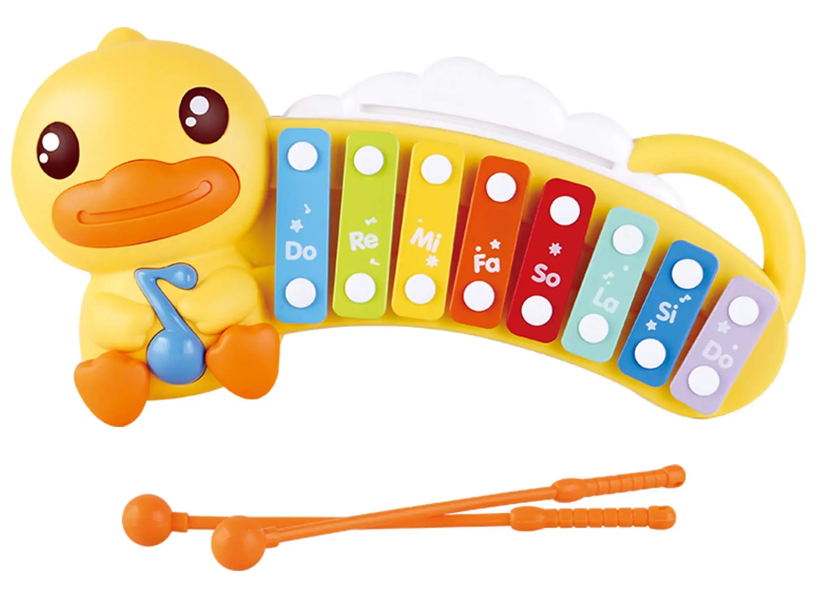 Xylophone Toddler Music Instruments Kids Hand Piano Toy Metal Glockenspiel