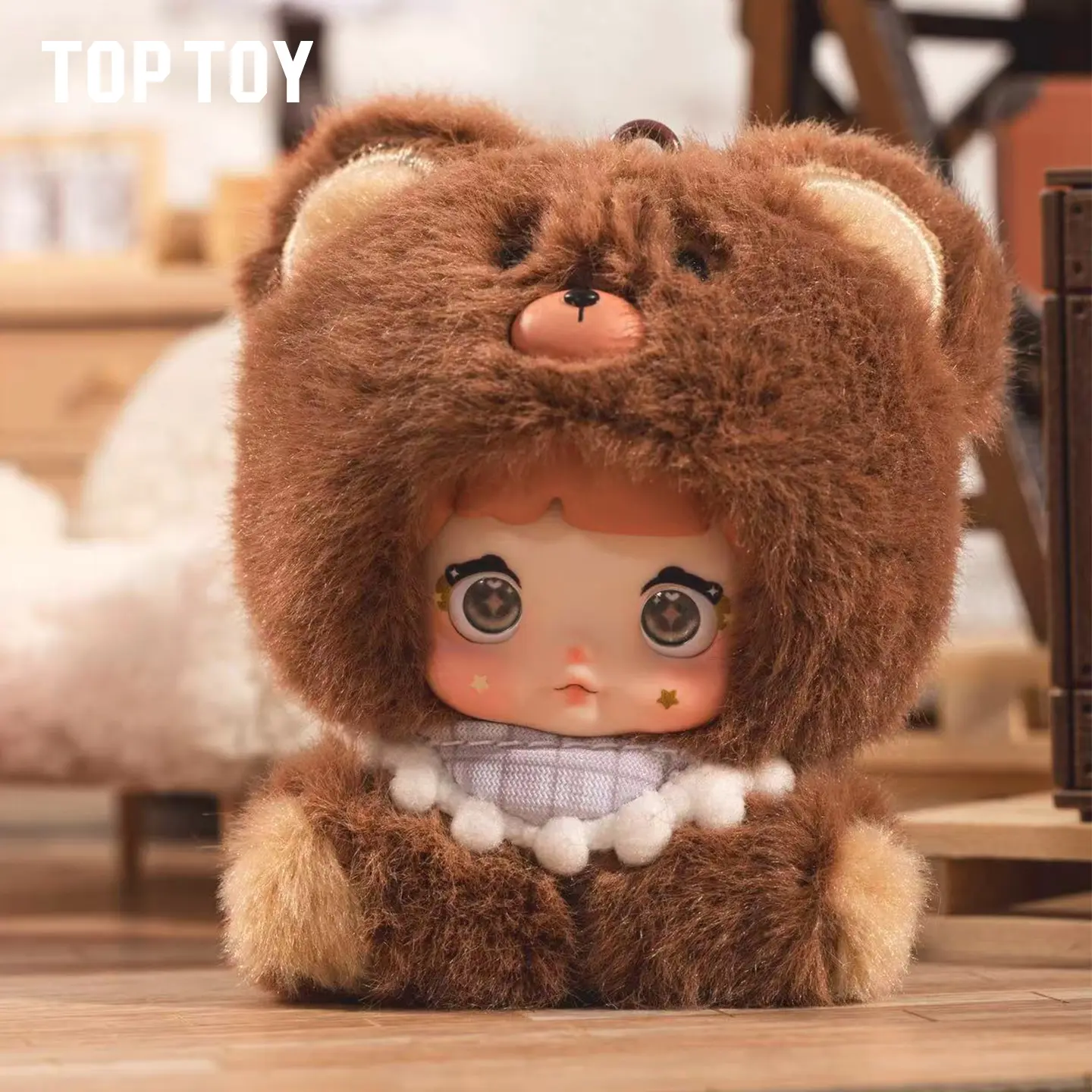 [TOPTOY] Nommi Baby Series Plush Blind Box, Cute Figures, Desktop Ornament, Collectible Toys, Birthday & Holiday Gift,Summervibes