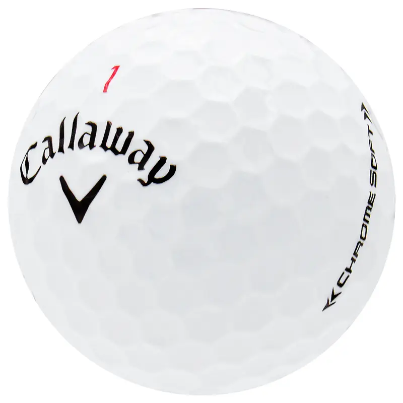 Callaway Chrome Soft Urethane Golf Balls (1 Dozen) - High-Performance Tour Urethane Soft Cover Golf Equipment with Advanced Technology, Aero Shape, Faster Ball Speeds, Tour Level, Consistent Spin, Enhanced Greenside Control