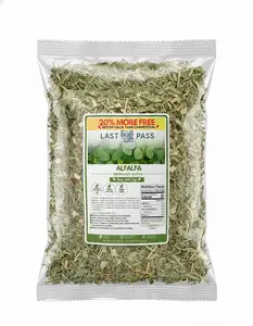 Last Pass Natural Dried Packaged Alfalfa Herbal Tea Beverage - 5oz Premium Loose Leaf Herbal Infusion