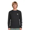 VOLCOM Men's Fitted Modern Pullover Long-Sleeve Rash Guard Shirt - Male, Quick-Dry Stretch Fabric, UV-Protective, Machine Washable, 1 Size for Surfing, Hiking