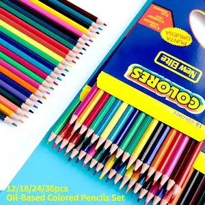 Professional Oil-Based Color Pencil Set, Vibrant Wax Core, Smooth Coloring, Ideal for Sketching/illustration, Beginner & Craft Design