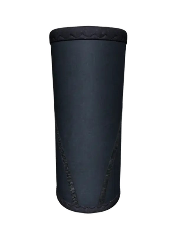 Black Stiff Powerlifting Knee Sleeve - Increase Squat