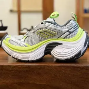 Men's and Women's 6xl chunky shoes size 35-46 cargo height increasing trainers lace up casual tire sneakers