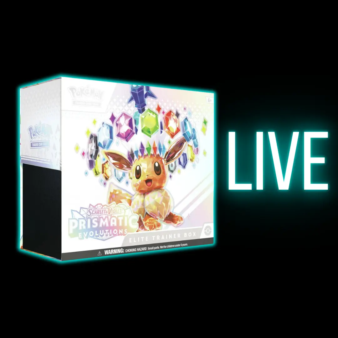 Prismatic Evolutions ETB - LIVE Rip & Ship