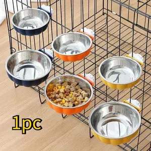 Rabbit Food Bowls Set Hanging Cage Bunny Bowl Guinea Pig Chinchilla Food Bowl Rabbit Food Dish And Water Bowl For Rabbits, Guinea Pigs, Chinchilla, Ferrets Small Pets