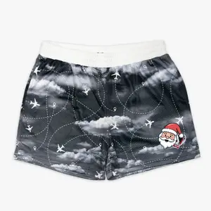 Matching Ice Cream Drip Mesh Shorts - Breathable & Comfortable Activewear for Youth & Adults