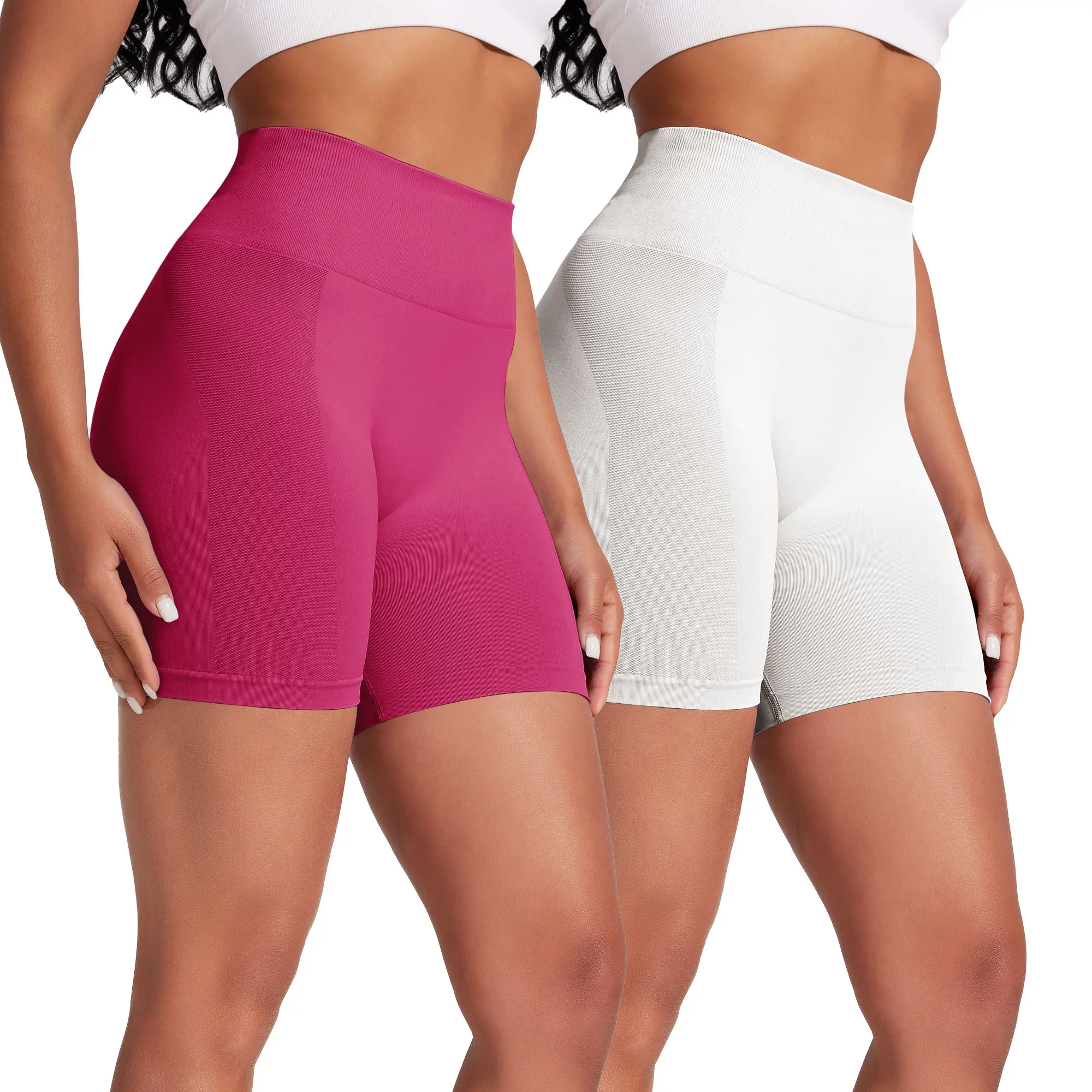 Rose Red+Cream Color (No Pocket)