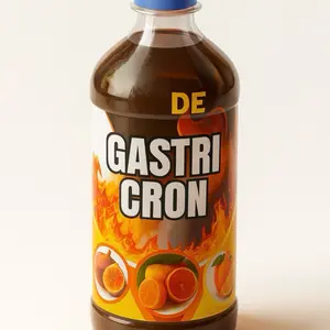 New - GastriCron Herbal Blend - Juice Tonic- Jugo De Guava, Cuachalalate, Aloe Vera, Peruvian Cat’s Claw, Lemon Verbena  -   de 1 Liter (33.3Fl Oz) Jugo De Maguey Gastricon Natural Beverage