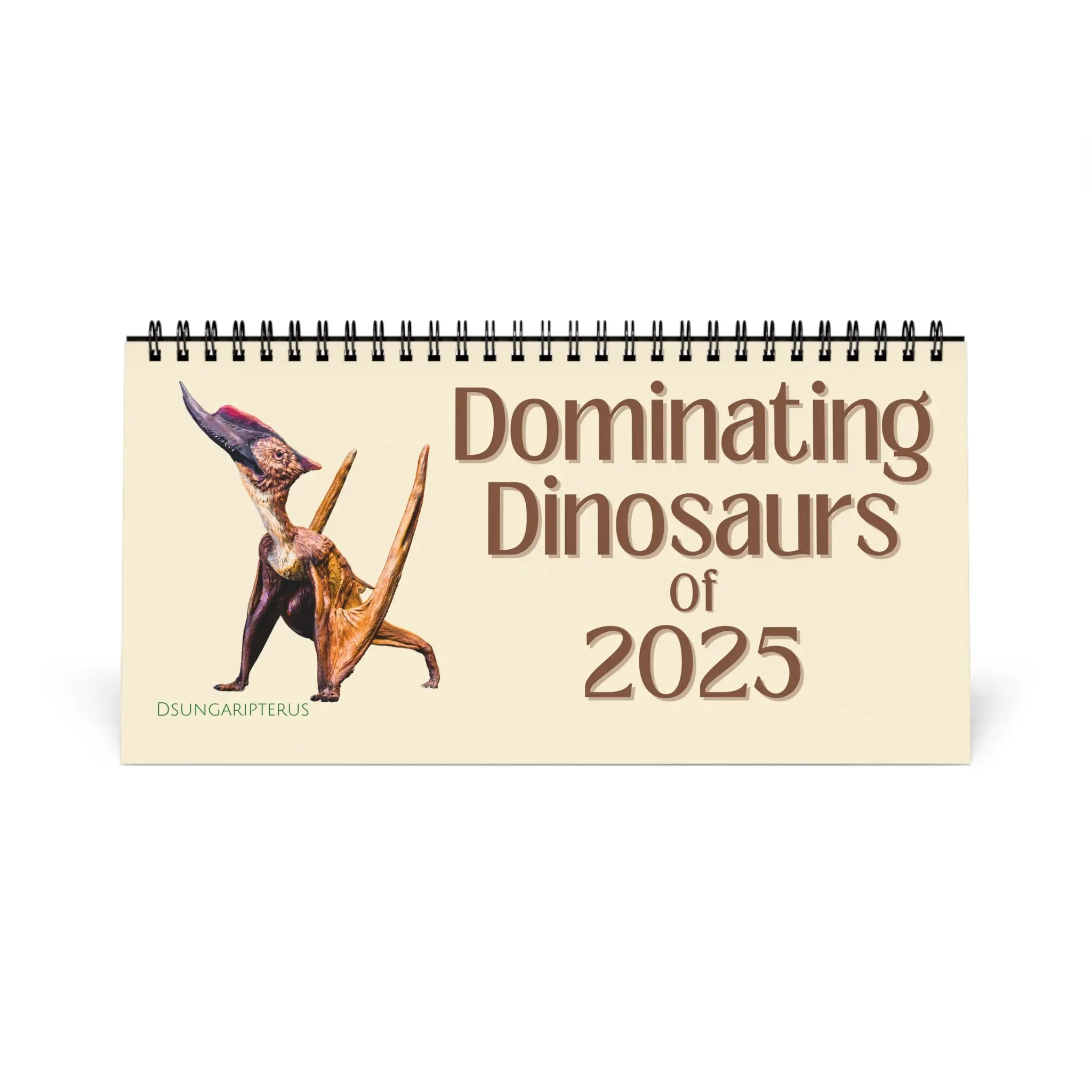 Dominating Dinosaurs of 2025 Desktop Calendar