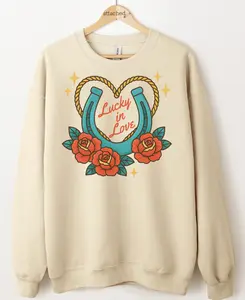 Lucky In Love Graphic Top