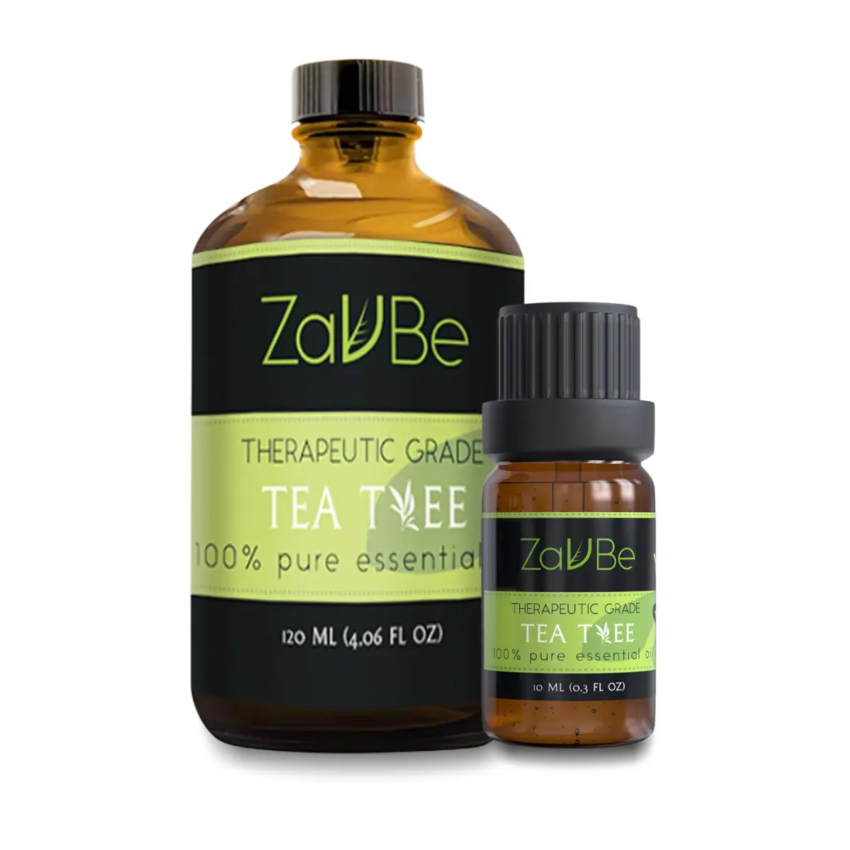 ZAVBE Tea Tree (Melaleuca) Essential Oil - 100% Pure, Natural, Therapeutic Grade for Aromatherapy, Health, Therapy, Wellness, Treatment, Pure Oils