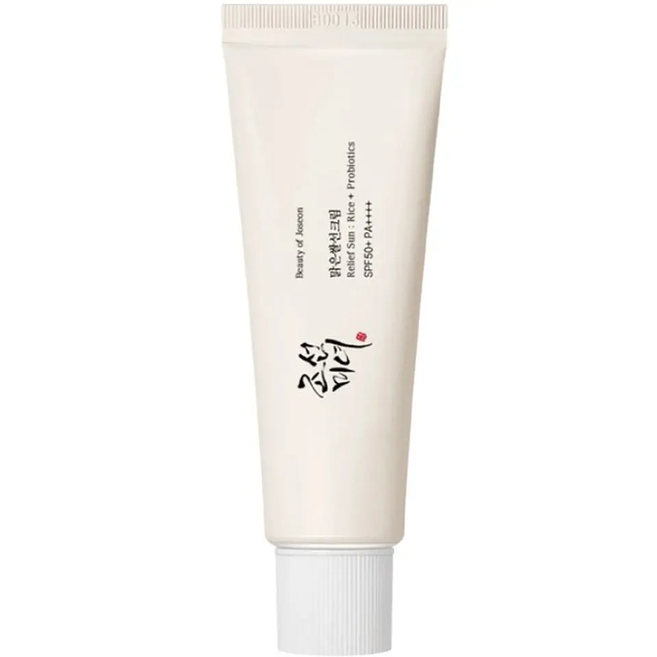 Beauty of Joseon Relief Sun Rice + Probiotics Facial Sunscreen Cream - SPF50+ PA++++, 1.69 oz Original Korean Version, Lightweight Soothing Hydrating Rice Extract, Daily UV Protection for Sensitive Skin,summerwins