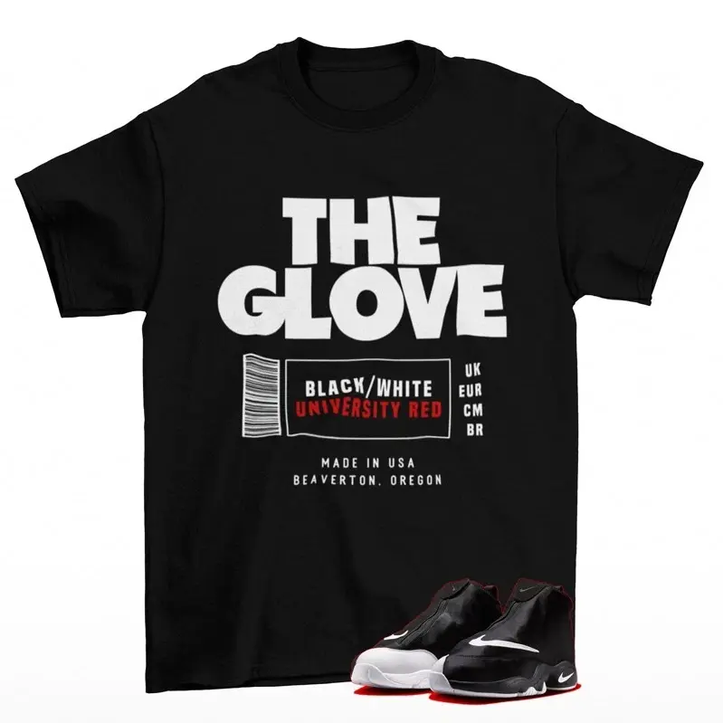 Sneaker Label Shirt Black to Match Zoom Flight The Glove