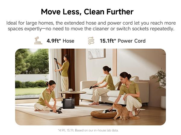 【New Arrival】DREAME N20 Steam Portable Carpet Cleaner with Steam & Hot Water Wash, Upholstery Cleaner Machine with Auto-Mix Solution, 17Kpa Powerful Suction, Spot Cleaner for Carpet, Couch, Furniture, Pets, Cars