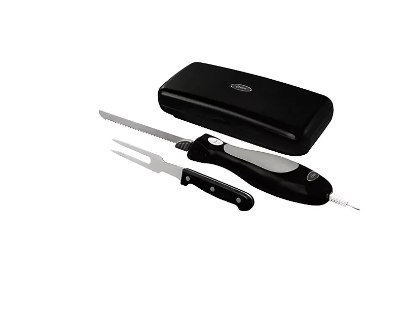 Oster Electric Knife with Carving Fork andStorage Case
