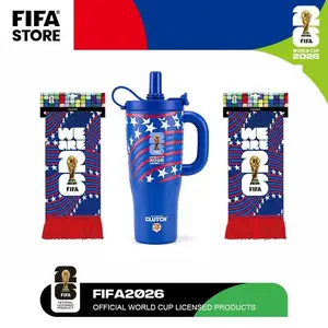 【FIFA WORLD CUP 2026 】37oz Tumbler with Straw & Handle | Leakproof Thermal Cup for Match Day, Parties & Gifts Insulated Stainless Steel SummerVibes,summerwins