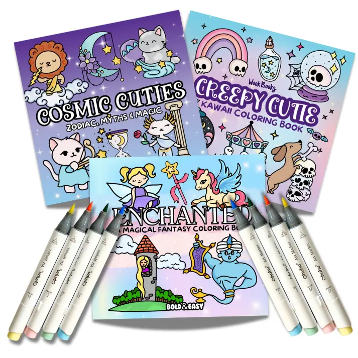 Cosmic Cuties + Creepy Cutie + Enchanted