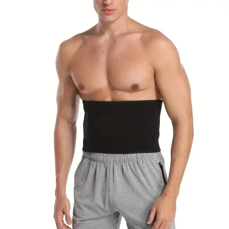 Sports Waist Belt, 1 Count Sweat Belt Sports Protective Equipment, Workout Waistband, Elastic Waistband for Running Exercise, Fitness Belt for Men & Women, Workout Accessories, Workout Gear, Athletic Accessory