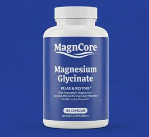 ***** Magnesium Glycinate ***** 180 capsules | 105mg each