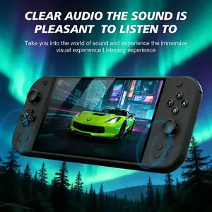 G90 Electronic Game Console with 7.0 Inch HD IPS Screen, Multi-Language Support, Retro Handheld Gaming, USB Charging, Joystick, Party Gift, Portable Game Console