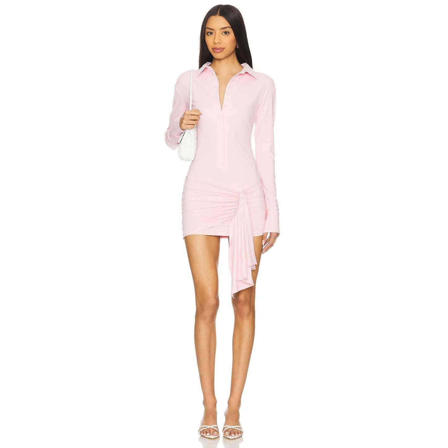 LIONESS Soho Mini Dress in Pink Bubblegum