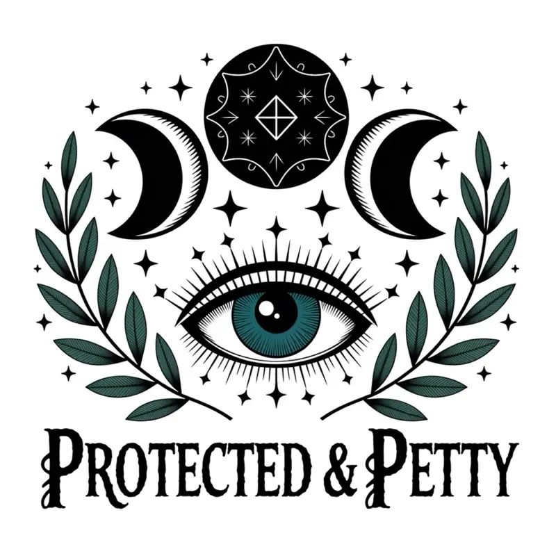 Protected and Petty Custom Design Shirts with Eye and Moon Graphic for Unique Style