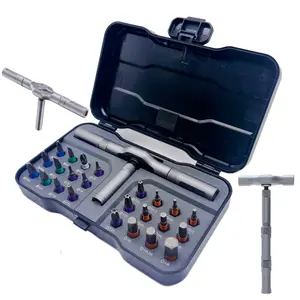 Ratchet Screwdriver Set with Magnetic Bits, Magnetic Screwdriver Tools, Multi-Functional Hand Tool, Detachable T-Shaped Ratchet Handle, Home Office Repair Kit, Multifunctional Screwdriver, Multipurpose Screwdriver, Ratcheting Screwdriver