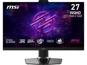 MSI MPG 272QRF X36 27” WQHD Gaming Monitor, 360Hz Rapid IPS, 0.5ms Response Time, NVIDIA G-SYNC Pulsar, HDR, PS5 & Xbox Compatible